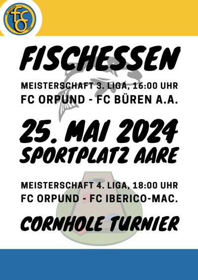 Fischessen FC Orpund