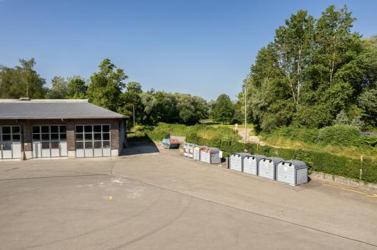 Parkieren auf dem Werkhofareal