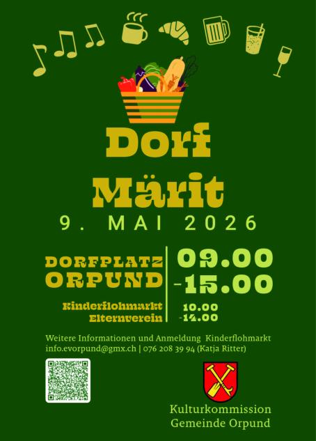 Flyer Dorfmärit