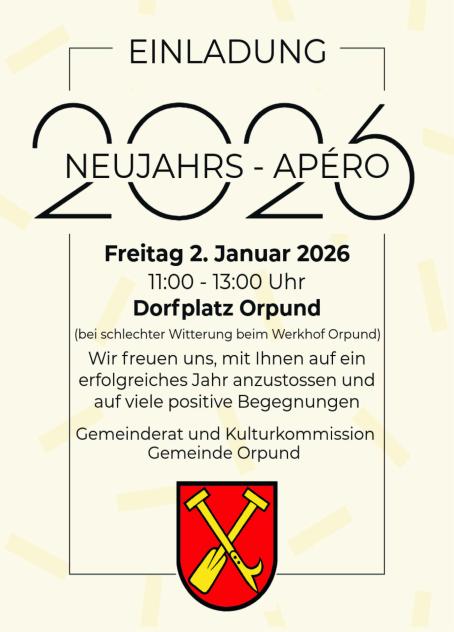 Neujahrs-Apero